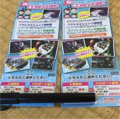 ジョイポリス チケット 2枚のサムネイル