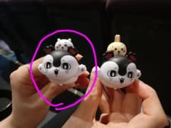 ちいかわ マスコット フィギアと、缶バッジ セットのサムネイル