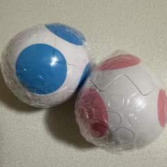 ヨッシーめじるしアクセサリー　水色　ピンクのサムネイル