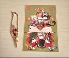 青の祓魔師 バッグチャーム　正十字騎士団ブローチ風　ポスカセットのサムネイル