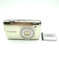 Nikon COOLPIX S5100 シルバー CCD搭載 オールドコンデジ - メルカリ