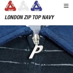 Mサイズ PALACE ZIP UP SHIRT NAVY Mサイズ PALACE ZIP UP SHIRT NAVY - メルカリ