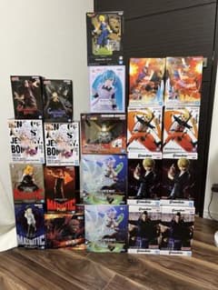 プライズ品　新品未開封　フィギュア21点 最新 人気 未開封 プライズフィギュア まとめ売り 21セット - メルカリ