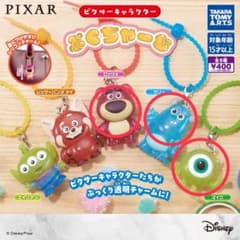 ピクサーキャラクター ぷくちゃーむ マイク サリー ロッツォのサムネイル