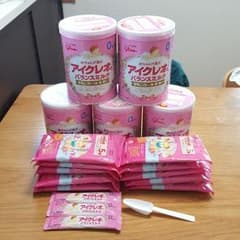 アイクレオ800g缶×５　スティック５本入×10  おまけつきのサムネイル