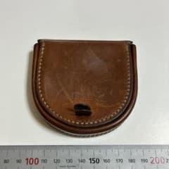 BREE ブリー レザー 馬蹄型 コインケース 小銭入れ ブラウンのサムネイル