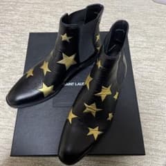 ⚠️28日迄の出品⚠️SAINT LAURENT スターパッチサイドゴアブーツのサムネイル