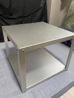 無印良品 アルミ ローテーブル ワゴン (小) サイドテーブル 無印良品 アルミ ローテーブル ワゴン (小) サイドテーブル キャスター