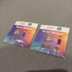 ファミマ　コカコーラ　ぷっくりシール 2枚のサムネイル