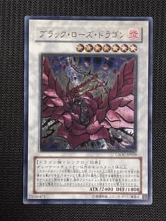 ワンオーナー 極美品 ブラック・ローズ・ドラゴン レリーフ 遊戯王