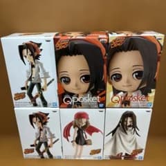 SHAMAN KING Qposket 피규어 6체 세트