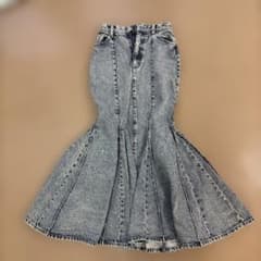 Darich デニム柄 フレアスカートのサムネイル