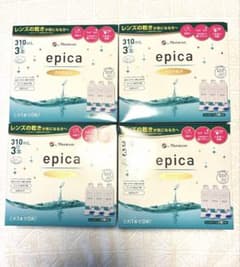 【メニコン エピカ アクアモア 310mL×3本パック　4箱】