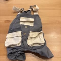LIFELIKE ポケット付き犬服 グレーのサムネイル