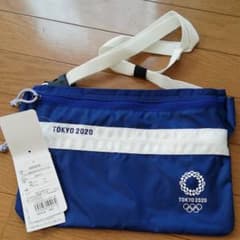 東京2020  サコッシュ　ネイビー　アシックスのサムネイル