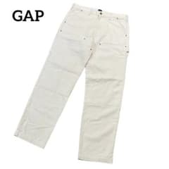 OLD GAP ホワイト ペイントスプラッター ペンキ　ワークパンツ OLD GAP ホワイト ペイントスプラッター ペンキ ワークパンツ OLD GAP