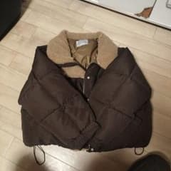 MOUSSY ブラウン ダウンジャケット FREEのサムネイル