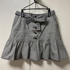バーバリーブルーレーベル　ミニスカート　青チェックのサムネイル