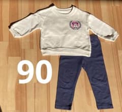 【入園準備】 90 GAP ミニー トレーナー 西松屋 ボトムス セットのサムネイル