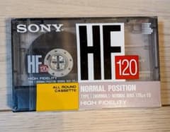 SONY HF 120 TYPE I カセットテープ 120分のサムネイル
