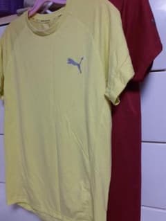 PUMA イエロー レッド Tシャツ セットのサムネイル