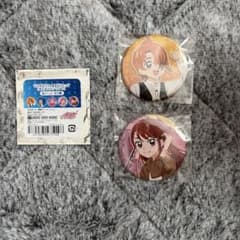 プリキュア 夕凪ツバサ＆聖あげは 缶バッジ 2個セット バラ売り〇