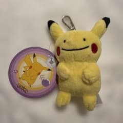 正規品】 ポケモン へんしん メタモン ピカチュウ キーホルダー 韓国