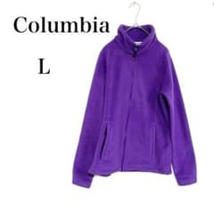 Columbia コロンビア レディース L 紫 フリースジャケットのサムネイル