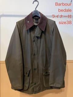 Barbour classic bedale サイズ38 ライナー付き オリーブのサムネイル