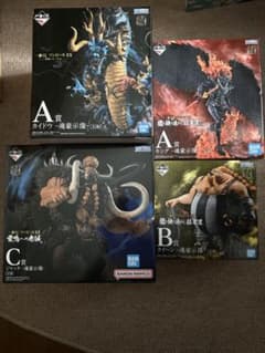 ワンピース 一番くじ 魂豪示像 カイドウ キング クイーン ジャック