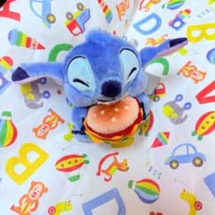 スティッチ ぬいぐるみキーホルダー・キーチェーン MOGUMOGU - メルカリ