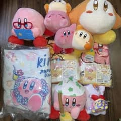 メルカリ市期間中のみ販売 星のカービィ ぬいぐるみ、ブランケット9点まとめ売り