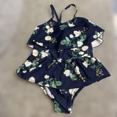 petit main 花柄 ワンピース水着 110cmのサムネイル