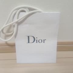 Dior ホワイトショップ袋のサムネイル