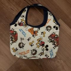 Disney Mickey & Pluto 総柄 トートバッグのサムネイル