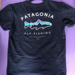 パタゴニア　フィッツロイ　トラウト　オーガニックTシャツ　男女兼用Sサイズのサムネイル