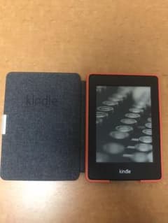 Kindle Paperwhite 第５世代、純正カバー付きのサムネイル