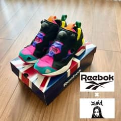 Reebok✖️X-girl PUMPFURYコラボ ポンプフューリー23cm - メルカリ