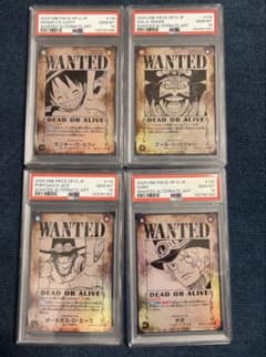 【PSA10 4連番】 受け継がれる意志 手配書 SP PSA10 4連番】 受け継がれる意志 手配書 SP - メルカリ