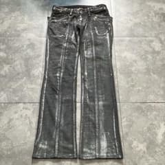 パンツ 00s NICOLE pigment print flare pants Y2K 00s NICOLE pigment print flare pants Y2K - メルカリ