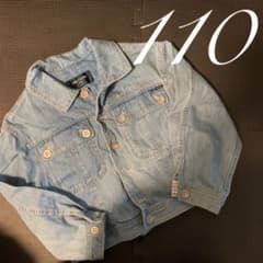 ちのすけさま✳︎Gジャン 半袖 デニムジャケット✳︎110のサムネイル