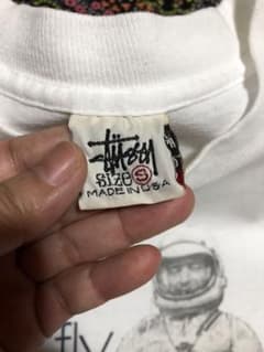 最終値下90年代　写真プリント　美品　白タグ　stussy Tシャツ　ビンテージのサムネイル