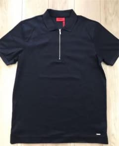 古着 HUGO BOSS ポロシャツ シャツ ネイビーのサムネイル