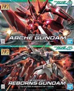 2品セット】HG アルケーガンダム／リボーンズガンダム【新品】 - メルカリ