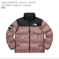 【即日発送可】Supreme TNF Nuptse Jacket 赤 Sのサムネイル