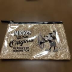 Mickey Mouse 반짝이 파우치 90주년