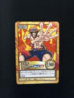 美品】①ワンピース カードダス エース 豪炎の大海賊C513 - メルカリ