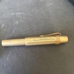 【特価品 エイジングあり】 カヴェコ KAWECO 万年筆 ブラススポーツのサムネイル
