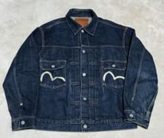激レアサイズ44】EVISU エヴィス Lot.1507 デニムジャケット黄耳