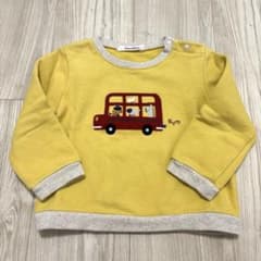 familiarファミリア バス刺繍 トレーナー 90のサムネイル
